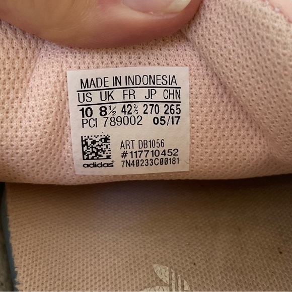 Adidas Superstar Light Pink Sneakers 
Size 10 - Picture 8 of 12